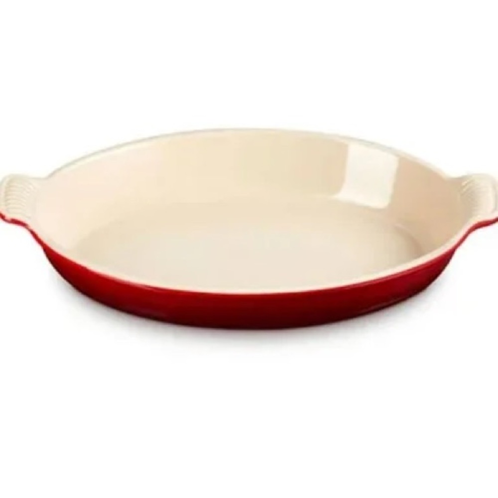 Le Creuset Oval Red Baking Dish 12x9‎